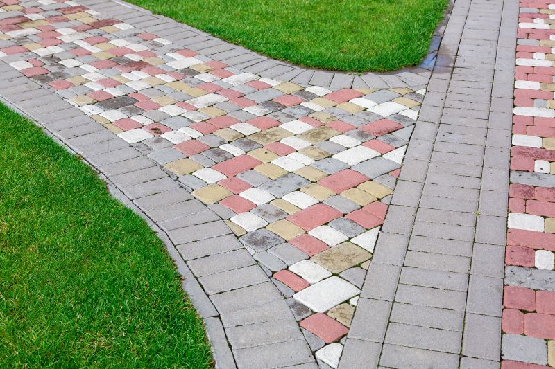 Decorative Paver Walkway