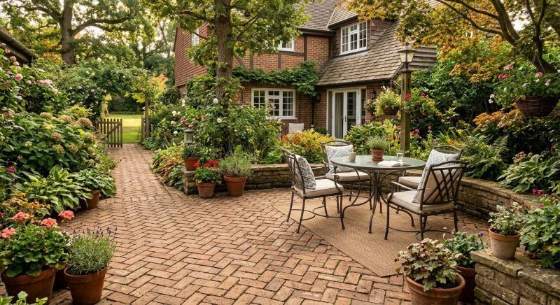 Brick Hardscaping in Framingham, MA